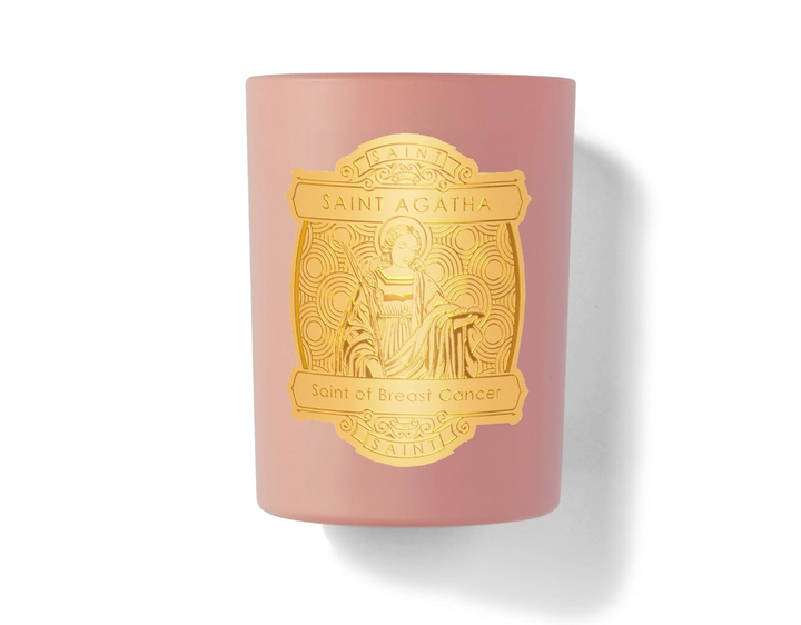 Saint Agatha- The Saint of Breast Cancer 14oz Candle