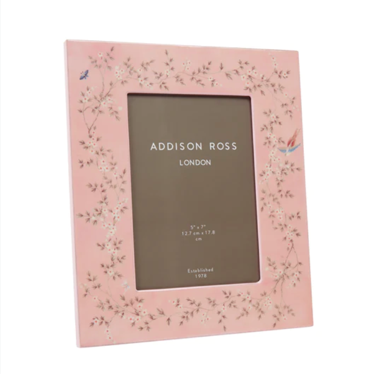Chinoiserie Pink 5 x 7 Frame