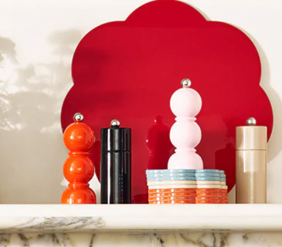 Pink Mini Bob Salt or Pepper Mill