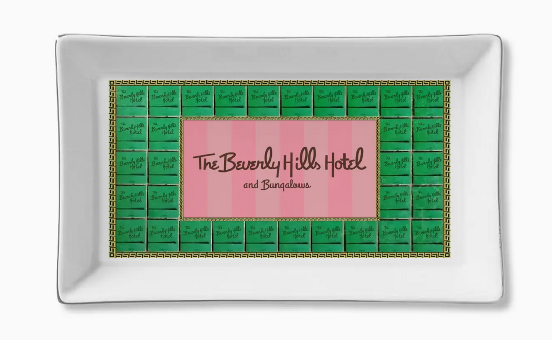 Ceramic Tray - Beverly Hills Hotel Vintage Matches