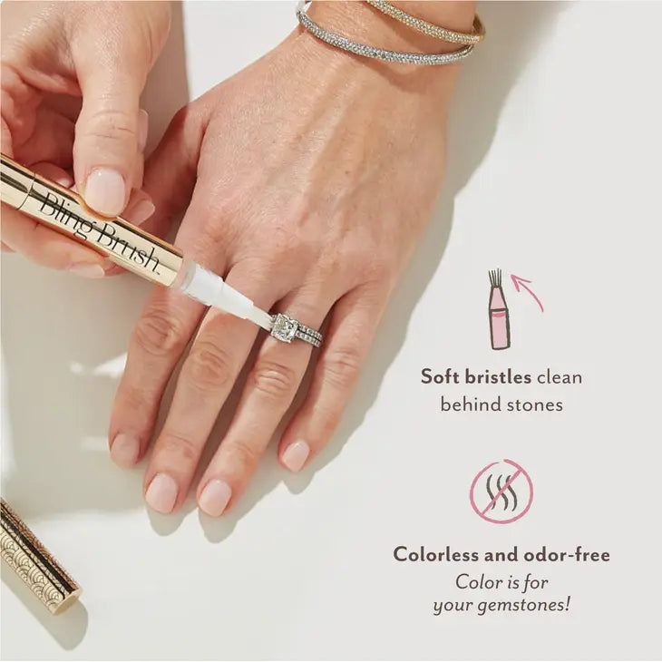 'Pop, Fizz, Bling' Brush Gift