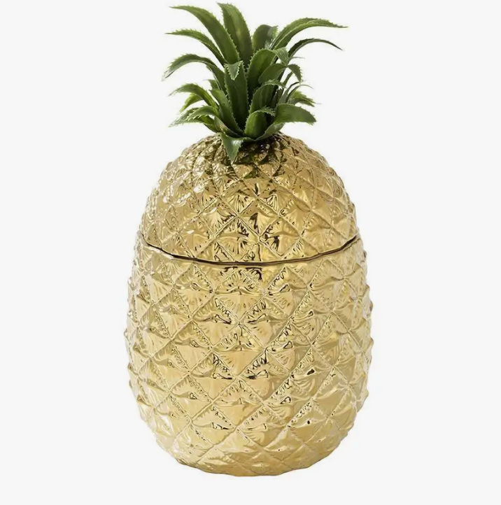 Gold Pineapple Ice Bucket