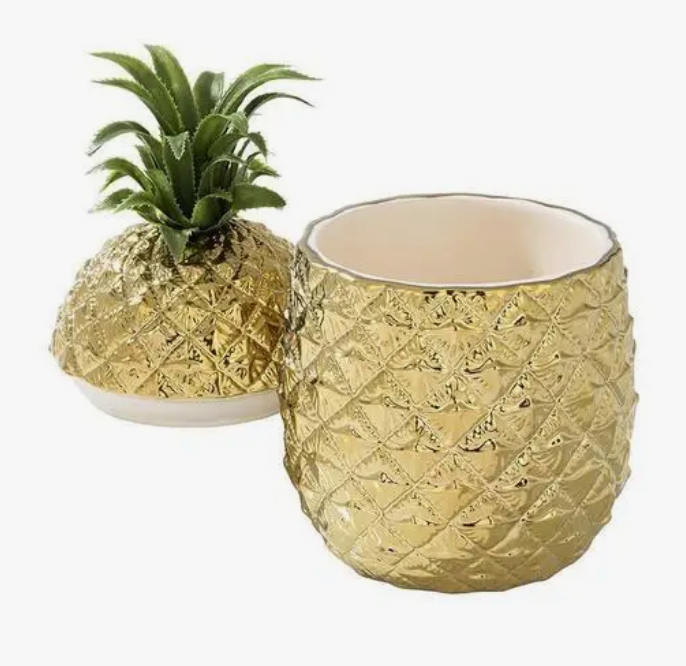Gold Pineapple Ice Bucket