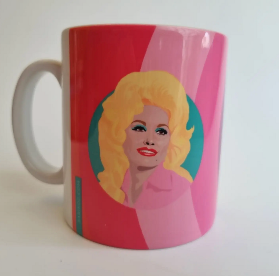 Dolly Parton Rainbow Mug