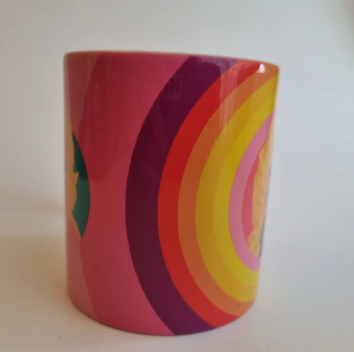 Dolly Parton Rainbow Mug