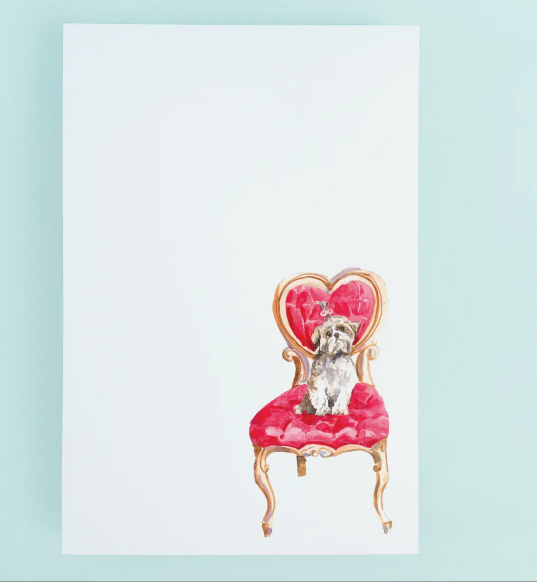 Loving Shih Tzu Notepad