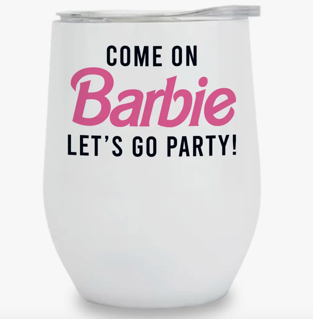 Barbie-Insulated Wine Tumbler