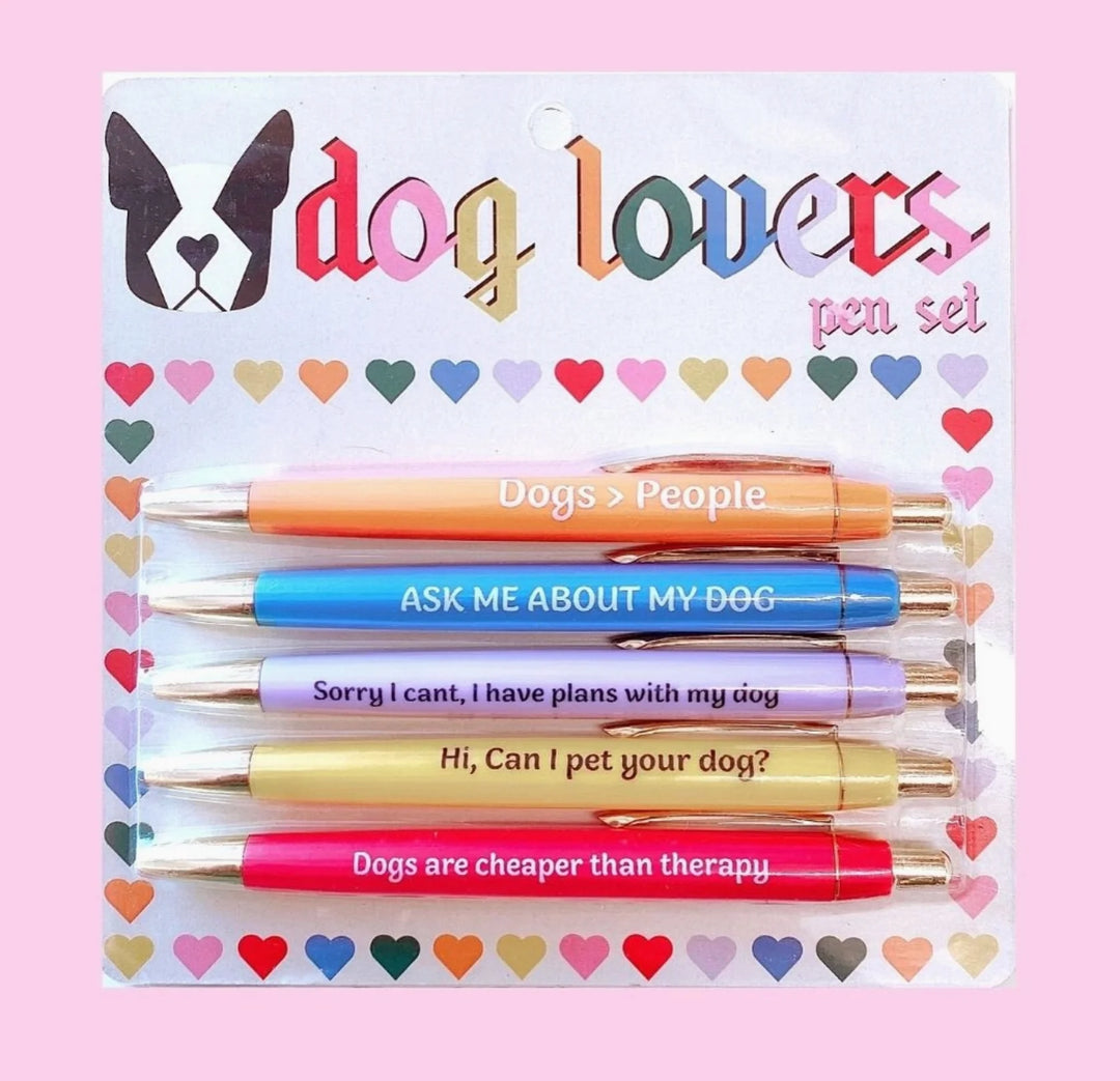 Dog Lovers Pen Set