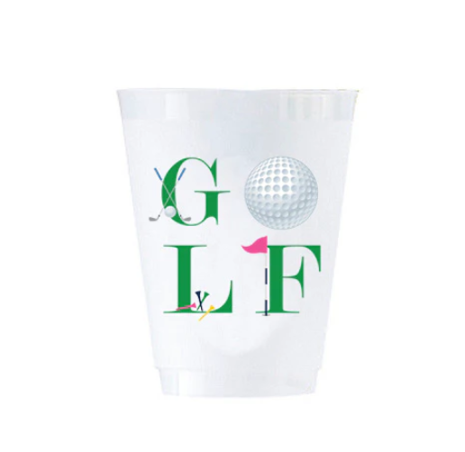 Golf Icons Shatterproof Cups