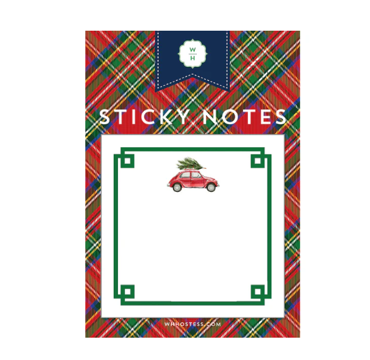 Christmas Car Single Sticky Notes