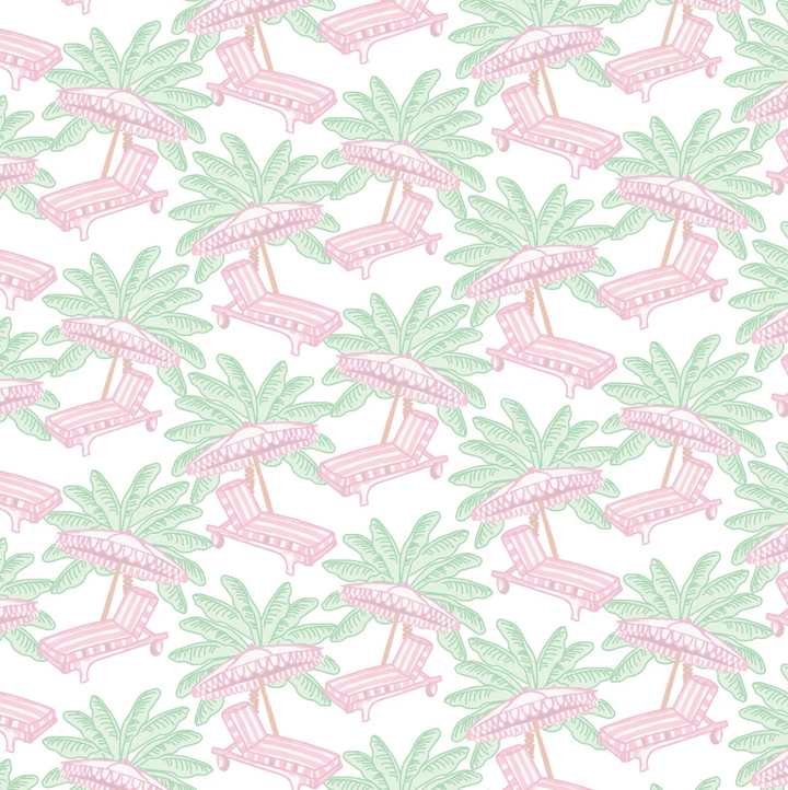 Poolside Palms Print