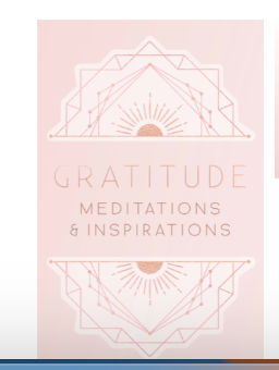 Gratitude Meditations & Inspirations Book