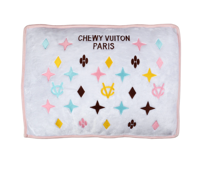 White Chewy Vuiton Bed