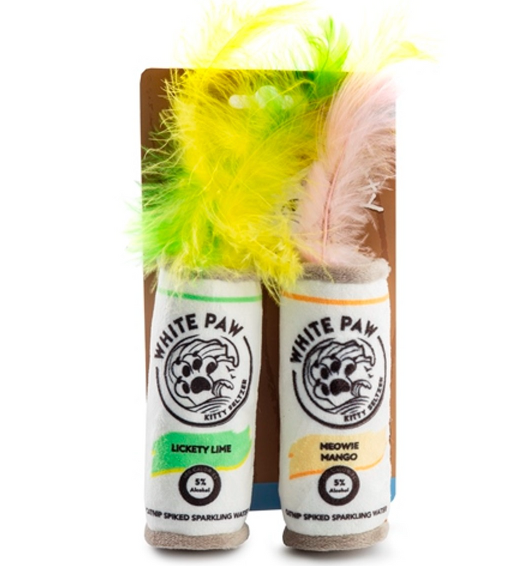 White Paw (Mango & Lime) Catnip Toys