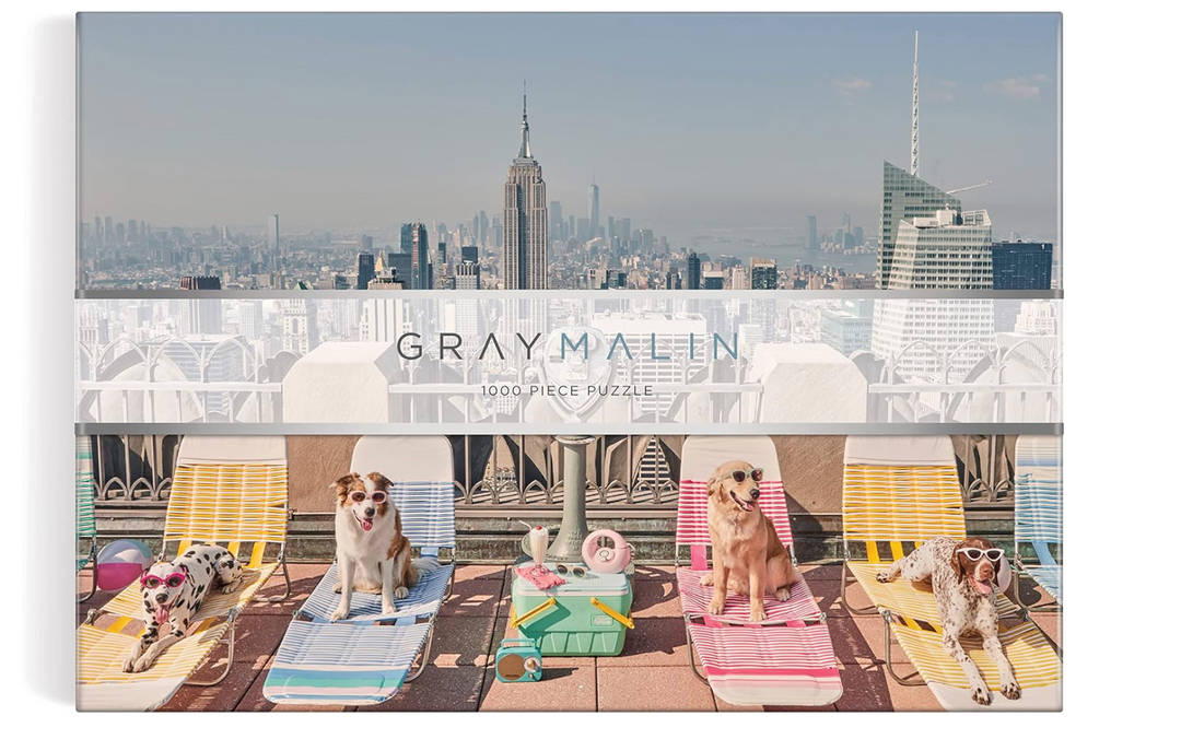 Galison Gray Malin The Dogs of New York City – 1000 Piece Puzzle