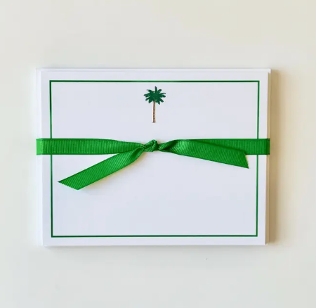 Palm Tree Flat Note Cards