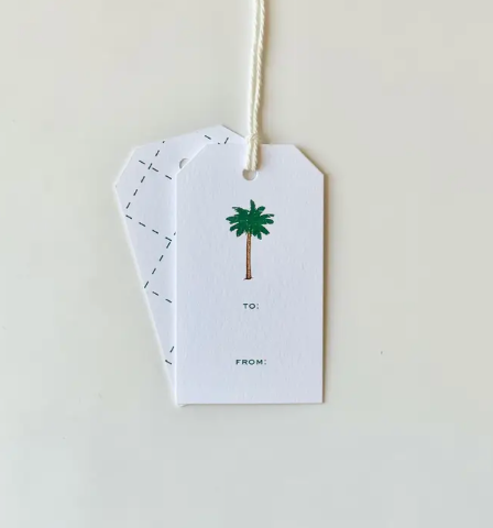 Palm Tree - Gift Tags