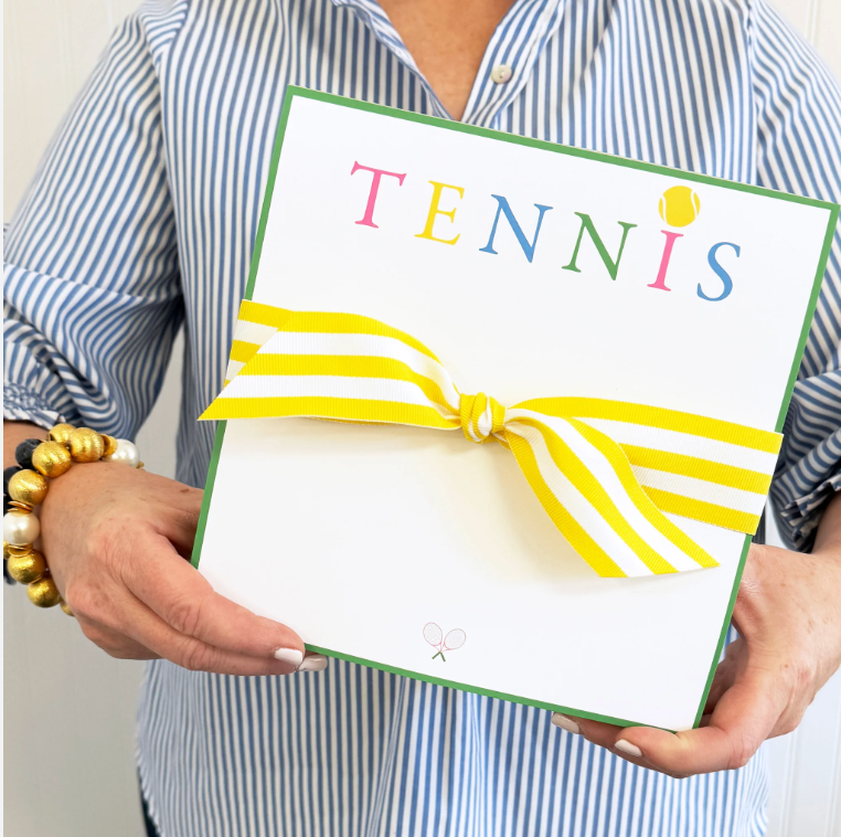 Tennis Slab Notepad