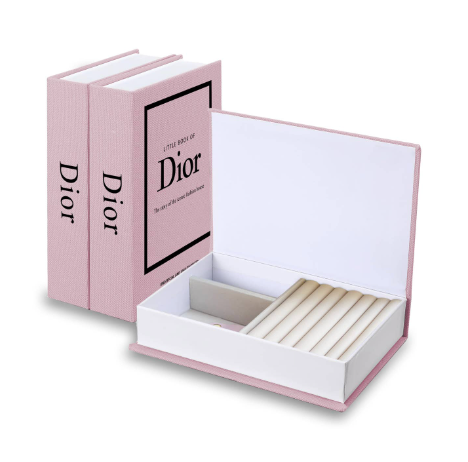 Decorative Book With Surprise Jewelry Box- DIOR