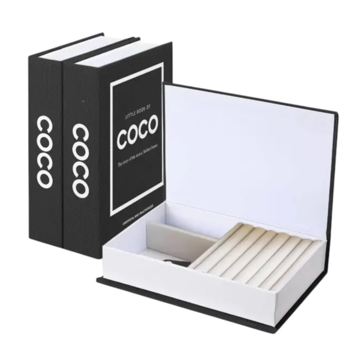 Decorative Book With Surprise Jewelry Box- COCO