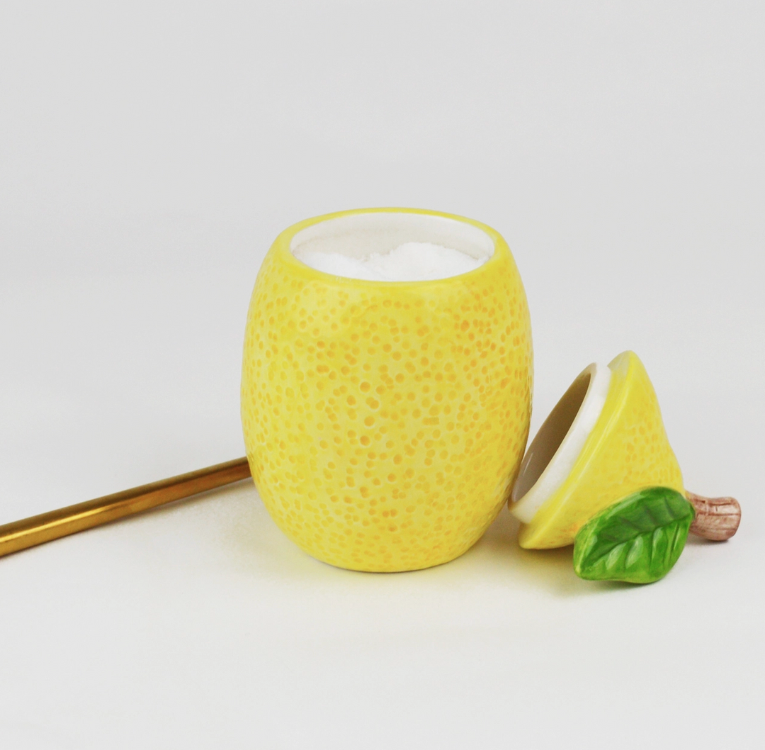 Lemon Decorative Jar