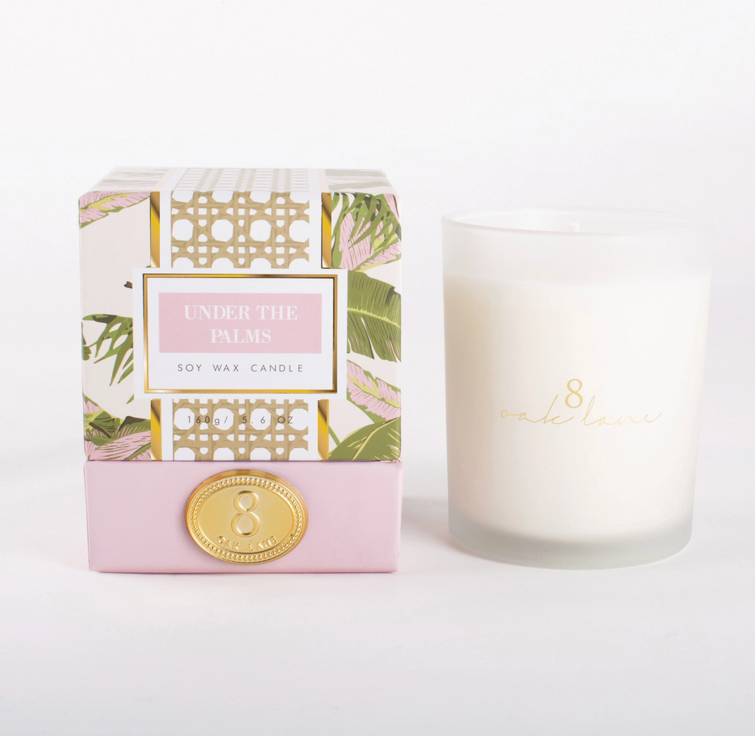 Under the Palms 5.6oz Soy Wax Candle