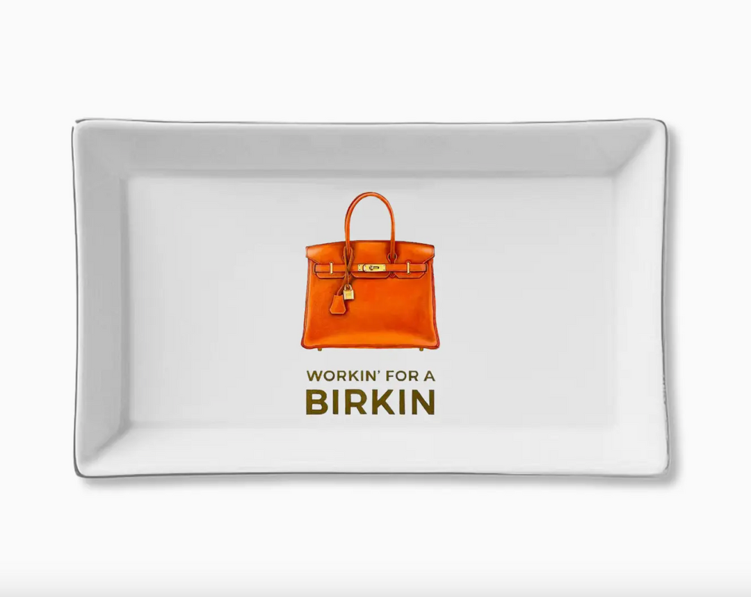 Ceramic tray- workin for a birkin