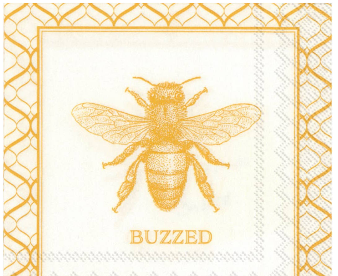Paper Cocktail Napkins Pack of 20 - Rosanne Beck Buzzed
