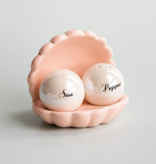 Shell Salt and Pepper Shakers