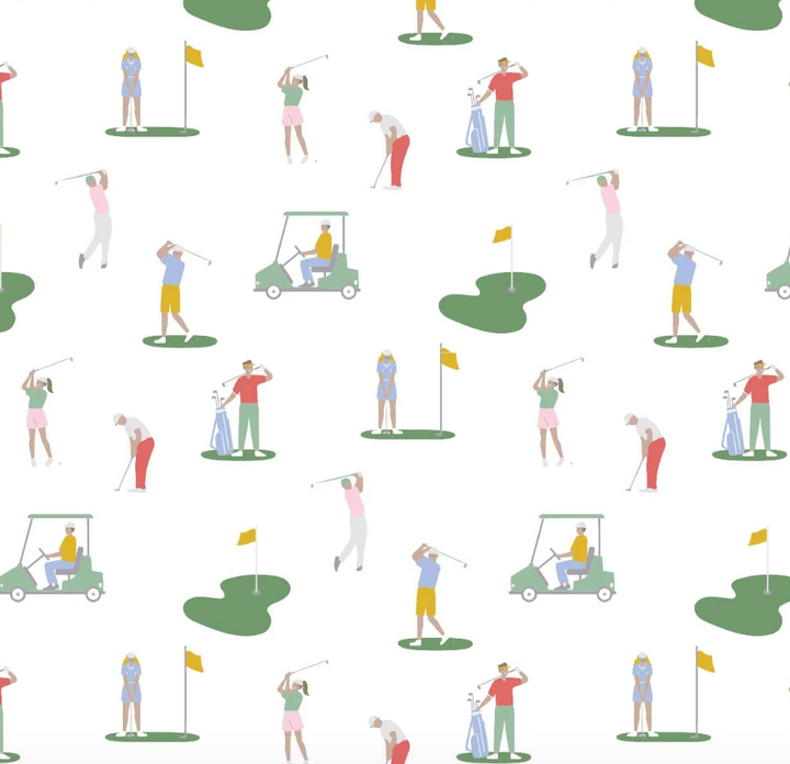 Marcia Pajama Set in Golf Life