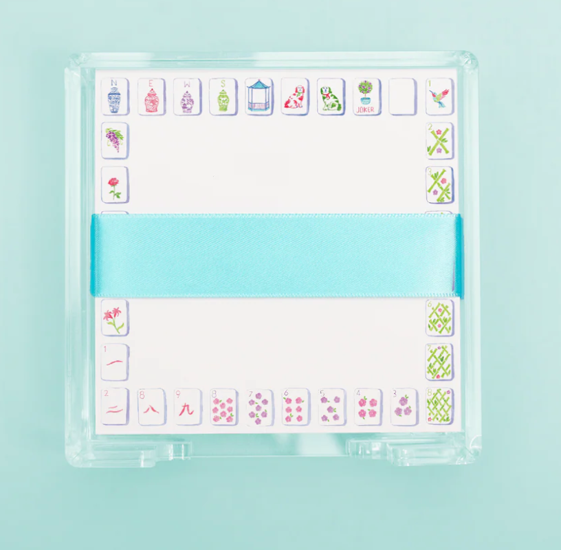 Mahjong Desk Set