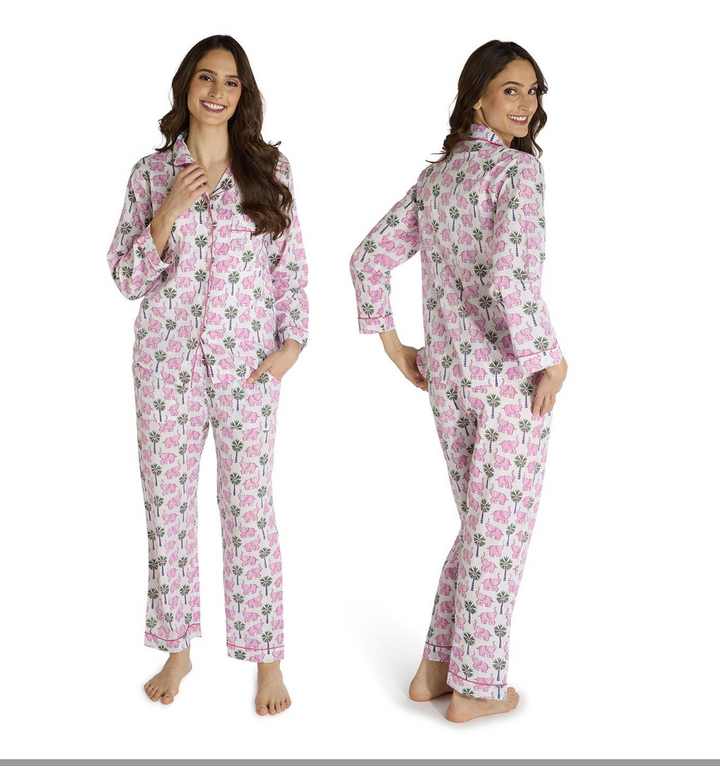 Elephant Print Pajamas