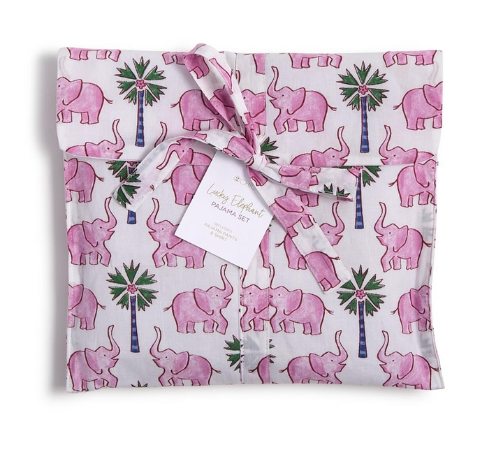 Elephant Print Pajamas