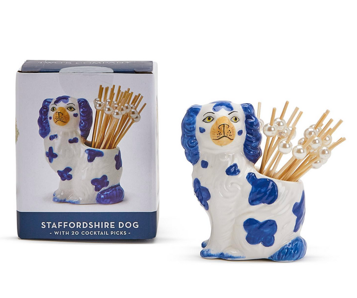Staffordshire Dog w/20 Picks