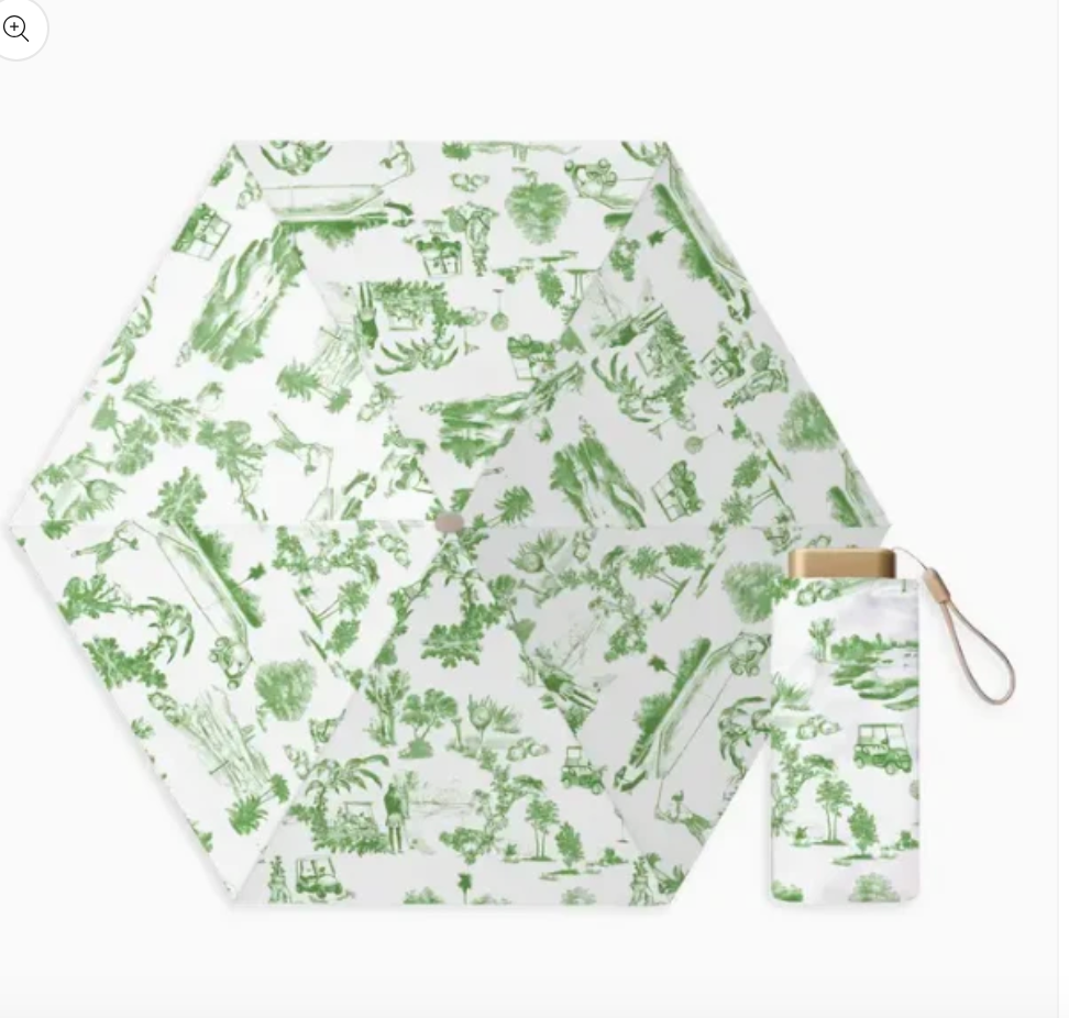 Golf Toile Umbrella