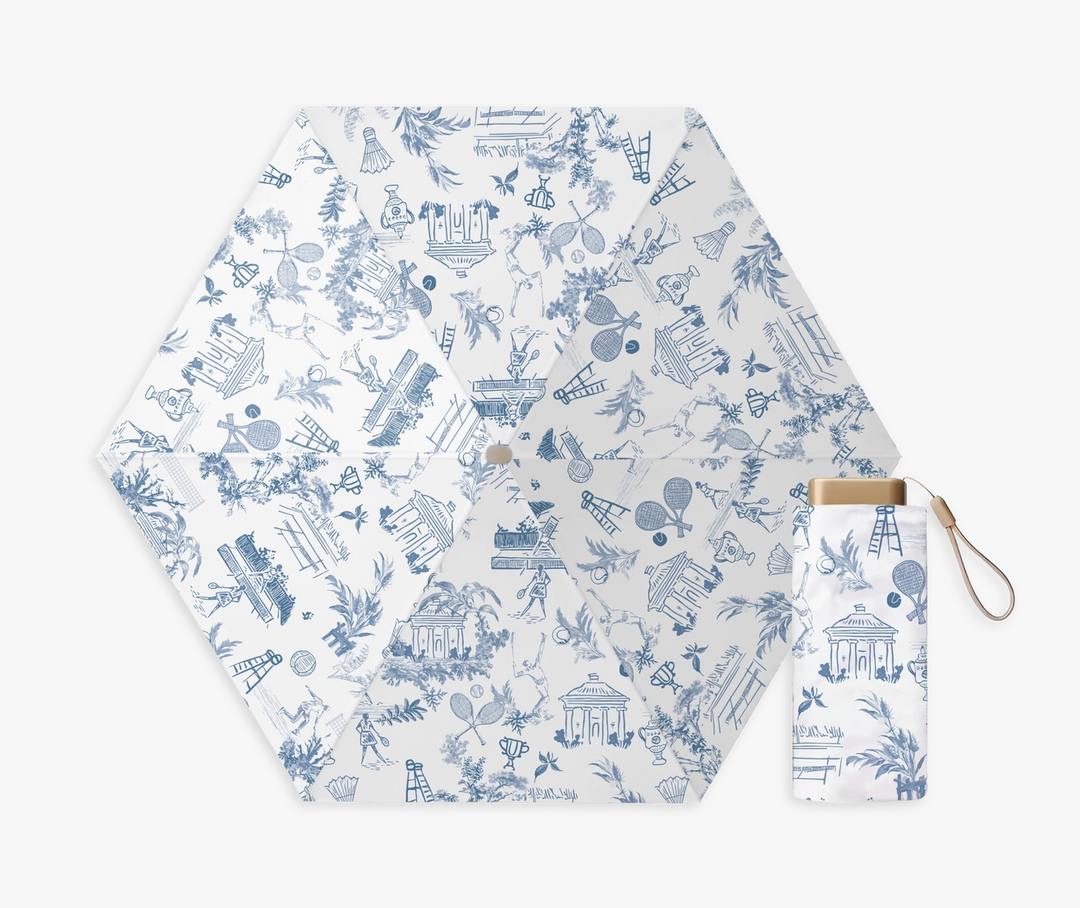 Tennis Toile Umbrella