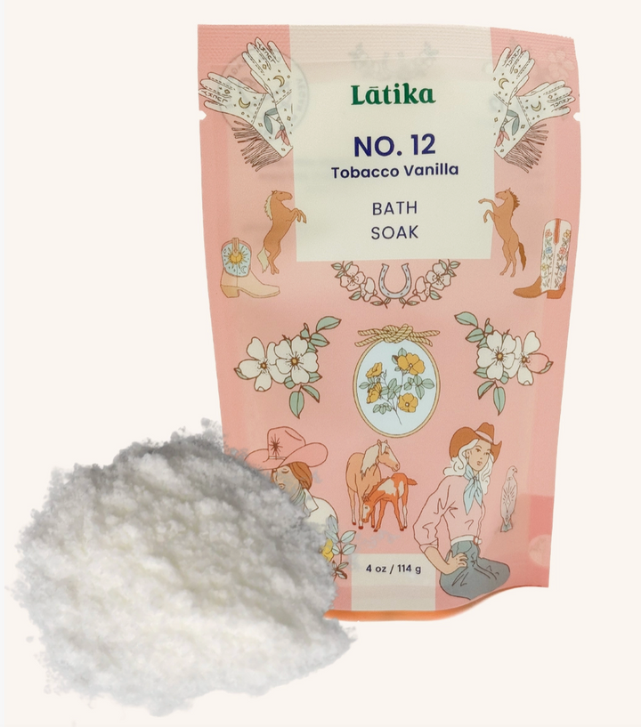 Warm Tobacco & Vanilla - Vegan Milk Bath Soak