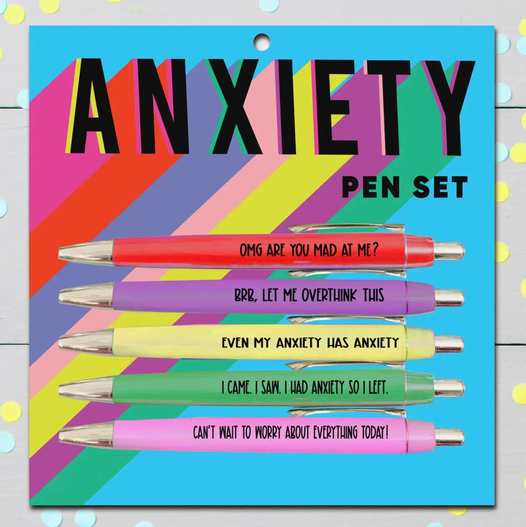 Anxiety Pen Set