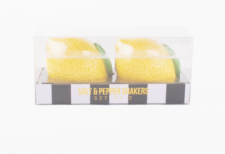 Lemon Salt & Pepper Shaker Boxed Set