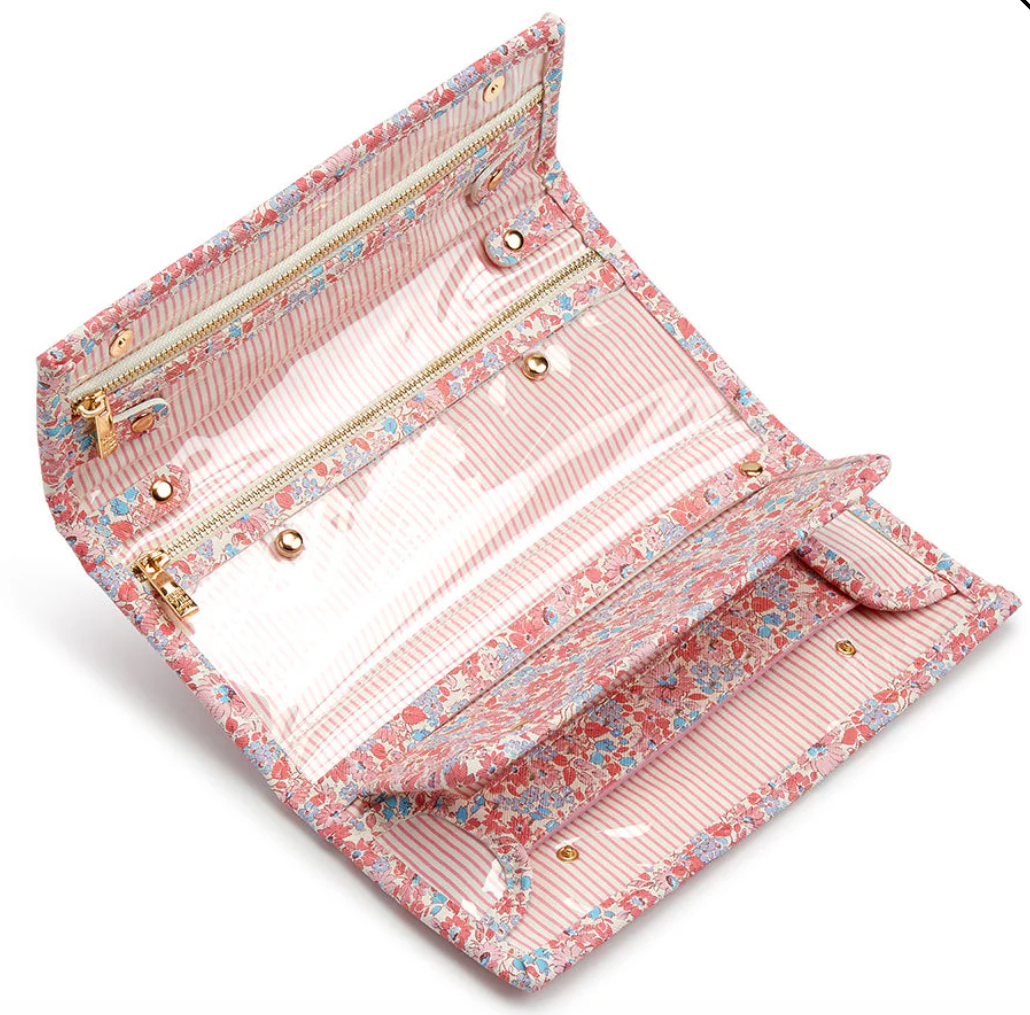 Luxe Jewelry Wallet in Marseille Pink