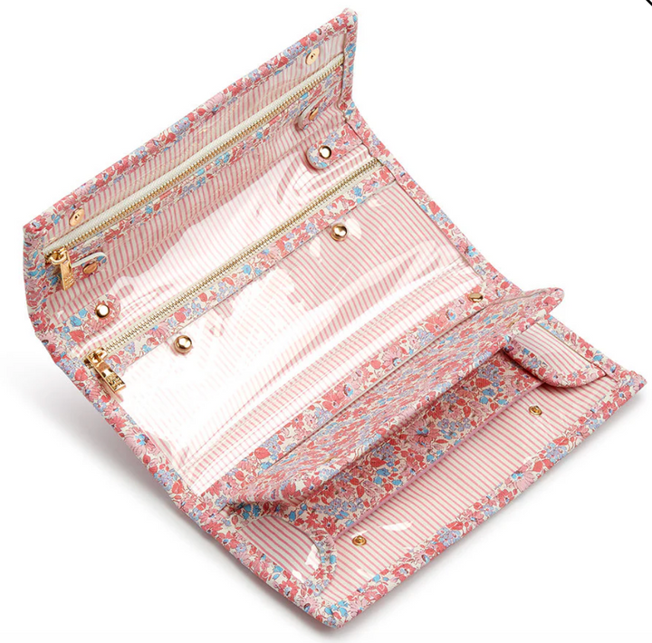 Luxe Jewelry Wallet in Marseille Pink