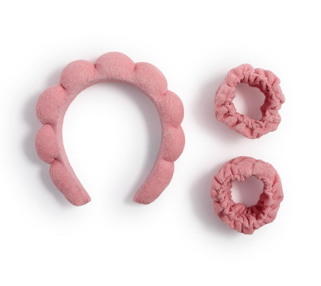 Spa Head and Wrist Set