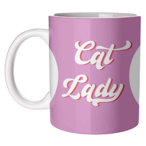 "Cat Lady" mug by Dolly Wolfe