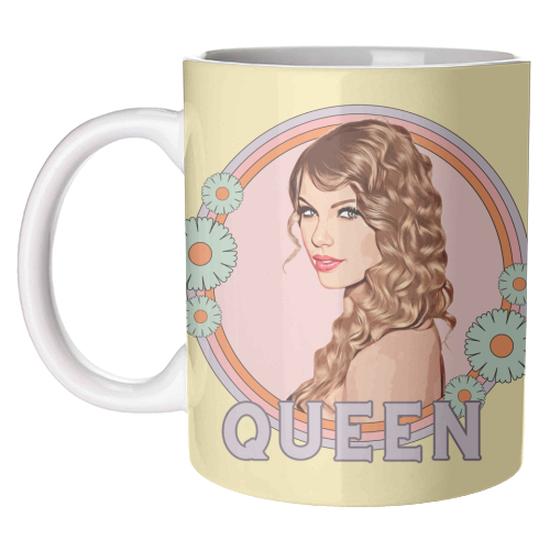 "Queen Tay" mug by Dolly Wolfe