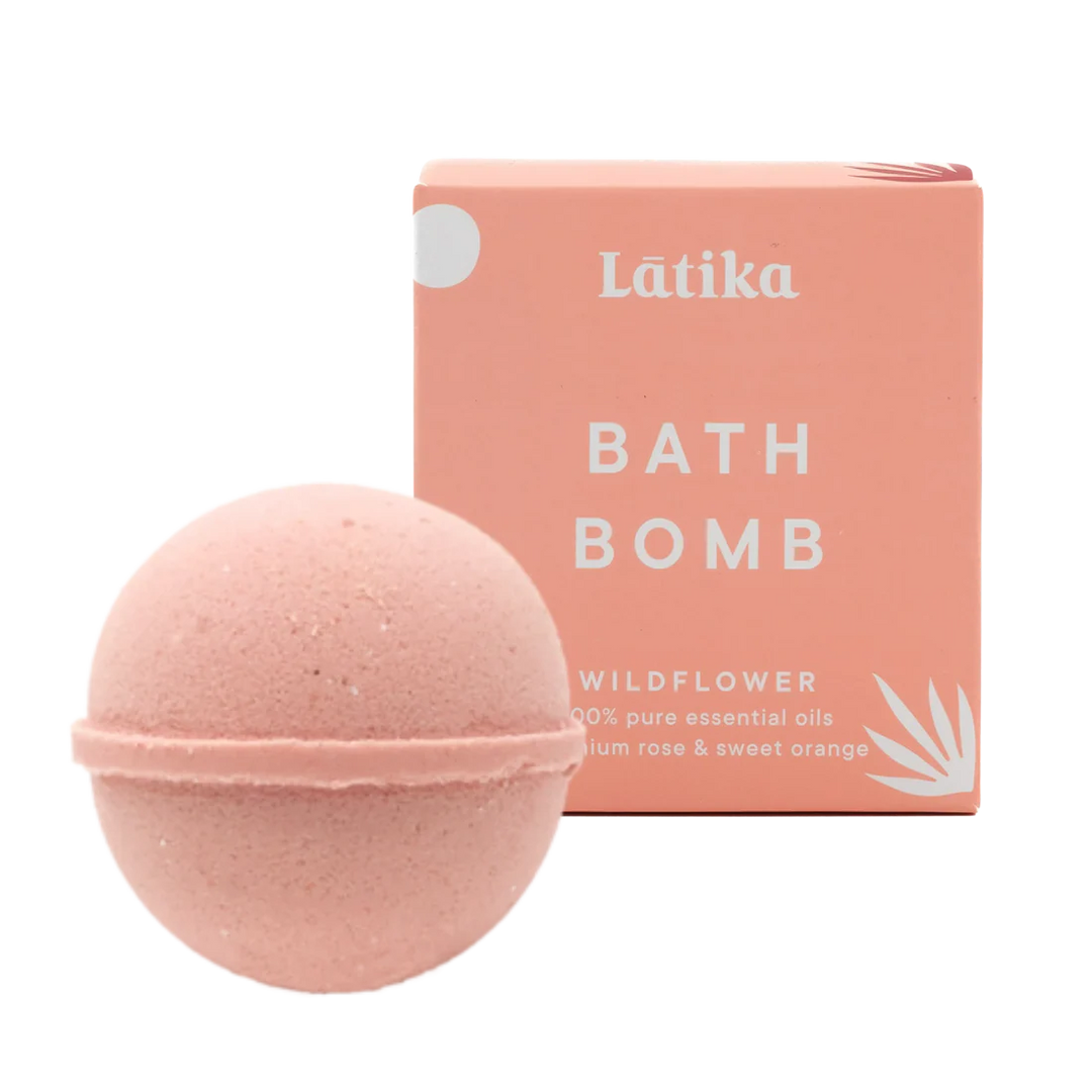 Wildflower Bath Bomb with Essential Oils