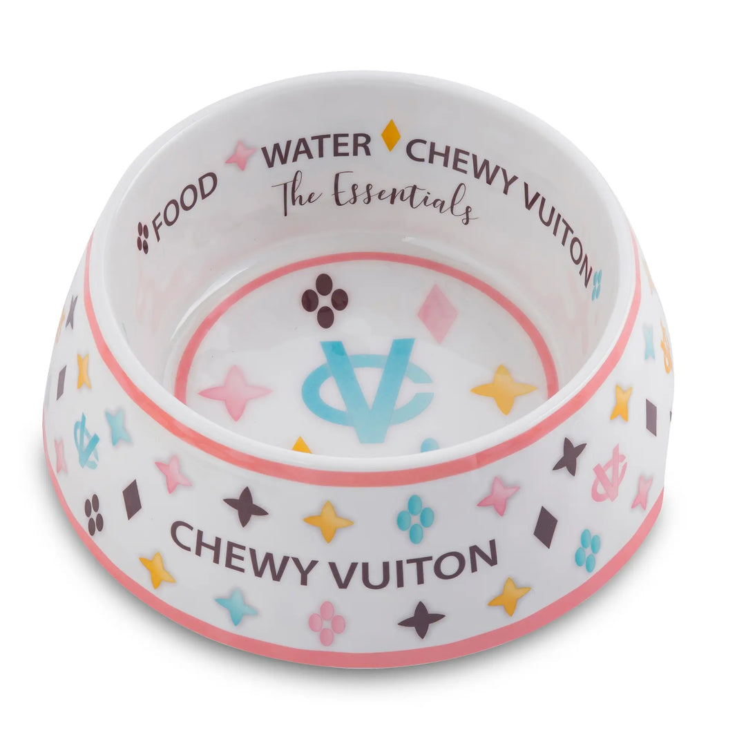 Chewy Vuitton Dog Bowl