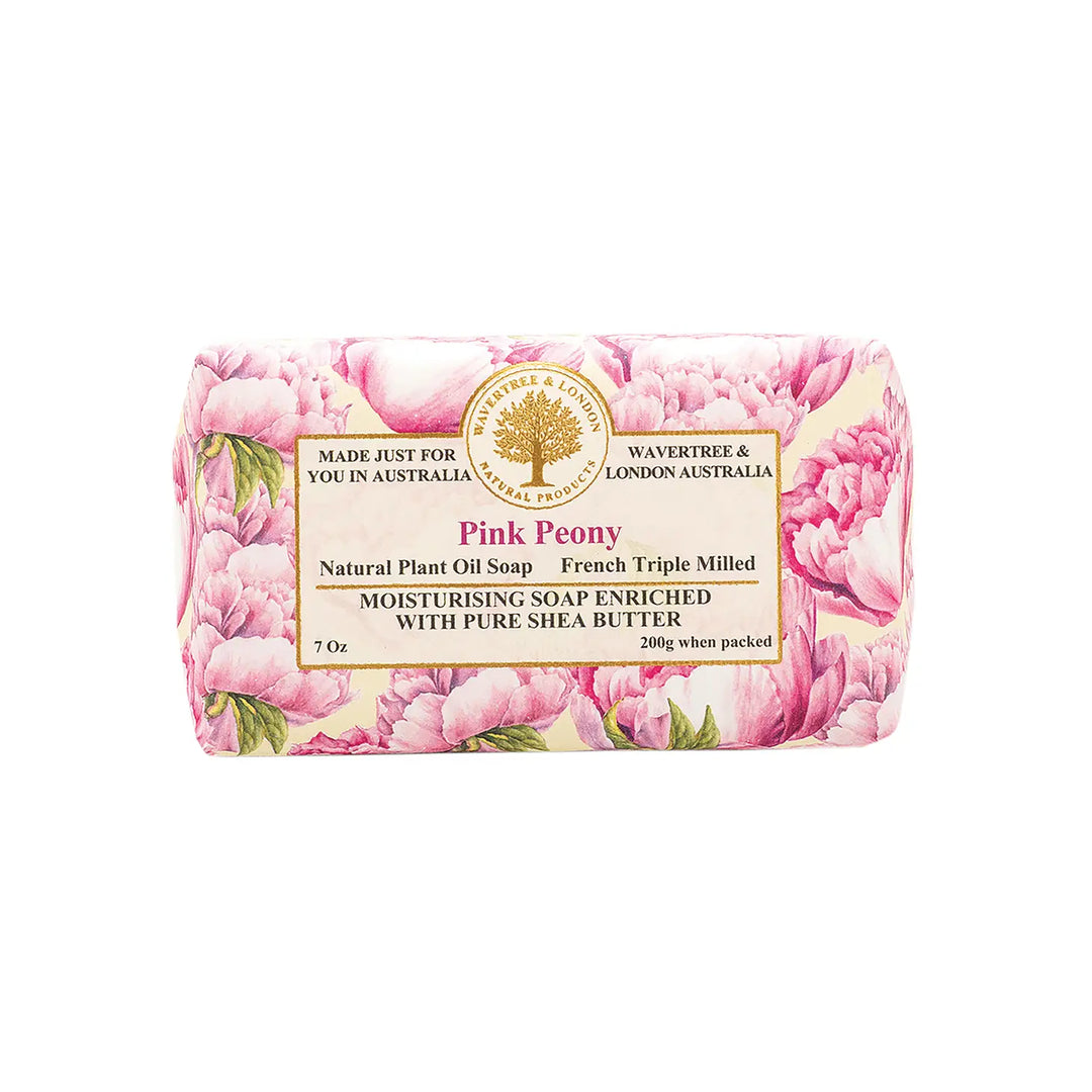 Wavertree & London Pink Peony Luxury Soap Bars