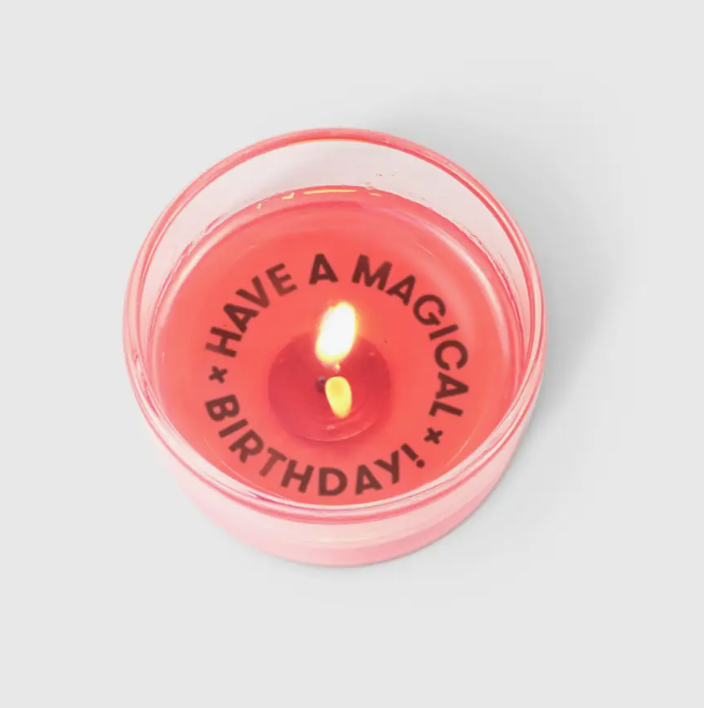 Secret Message Candle