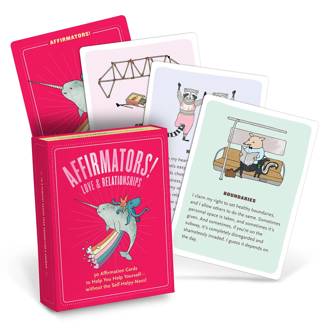 Affirmators! Love & Relationships: 50 Affirmation Cards